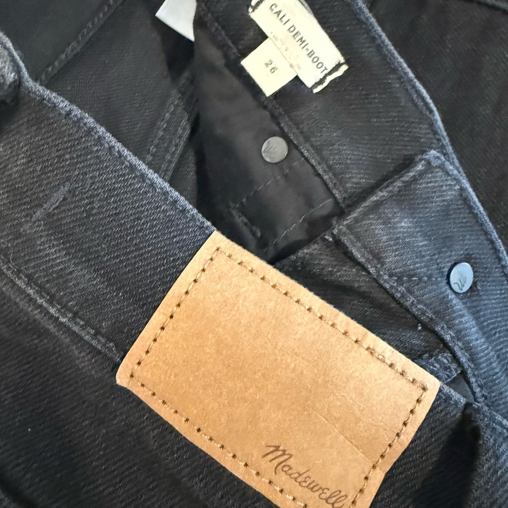 Madewell Black Denim Jeans